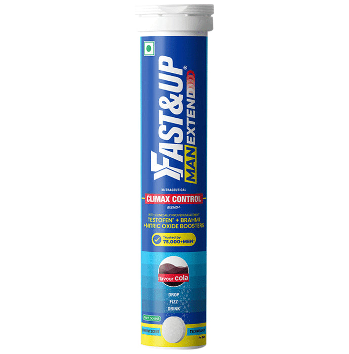 Fast&Up Man Extend Effervescent Tablet Cola - Nibasu