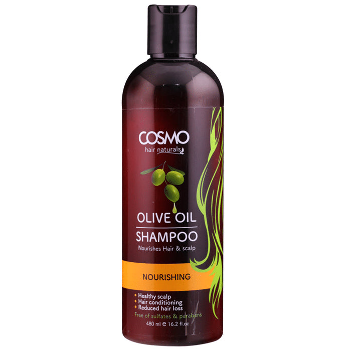 Cosmo Hair Naturals Olive Oil Shampoo - Nibasu