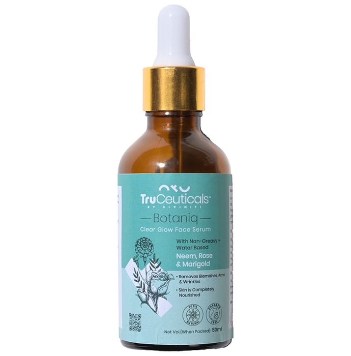 Truceuticals Botaniq Clear Glow Face Serum - Nibasu