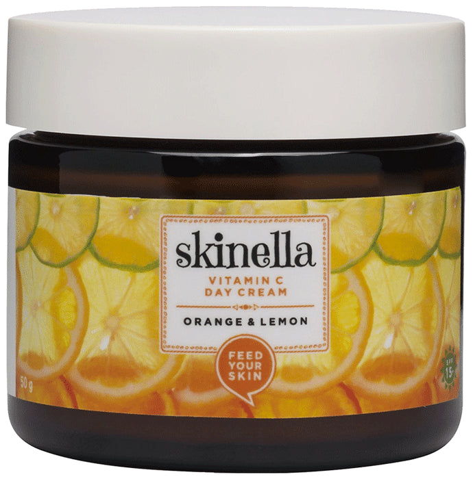Skinella Vitamin C Day Cream Orange & Lemon - Nibasu