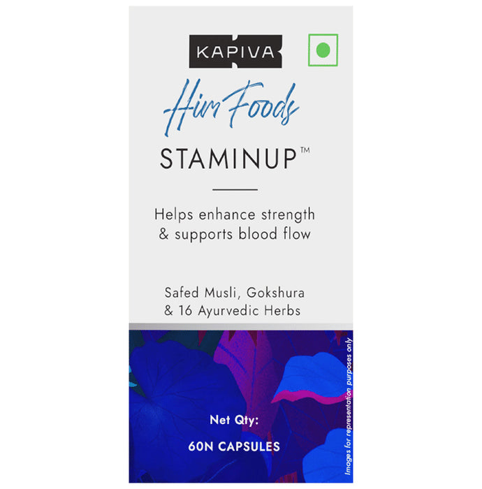 Kapiva Himfoods StaminUP Staminup Capsule - Nibasu