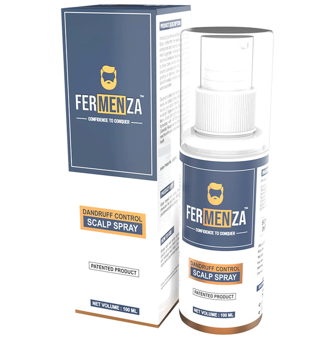 Fermenza Dandruff Control Scalp Spray Liquid - Nibasu