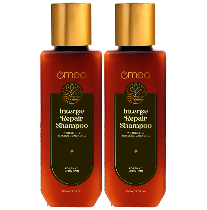 Omeo Intense Repair Shampoo (100ml Each) - Nibasu