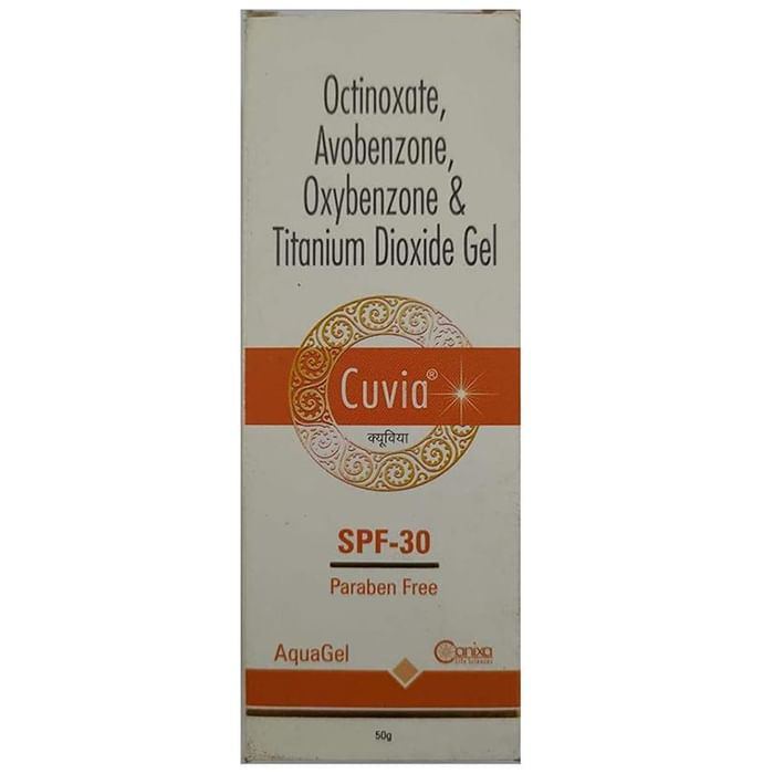 Cuvia Aqagel SPF 30 Paraben Free - Nibasu