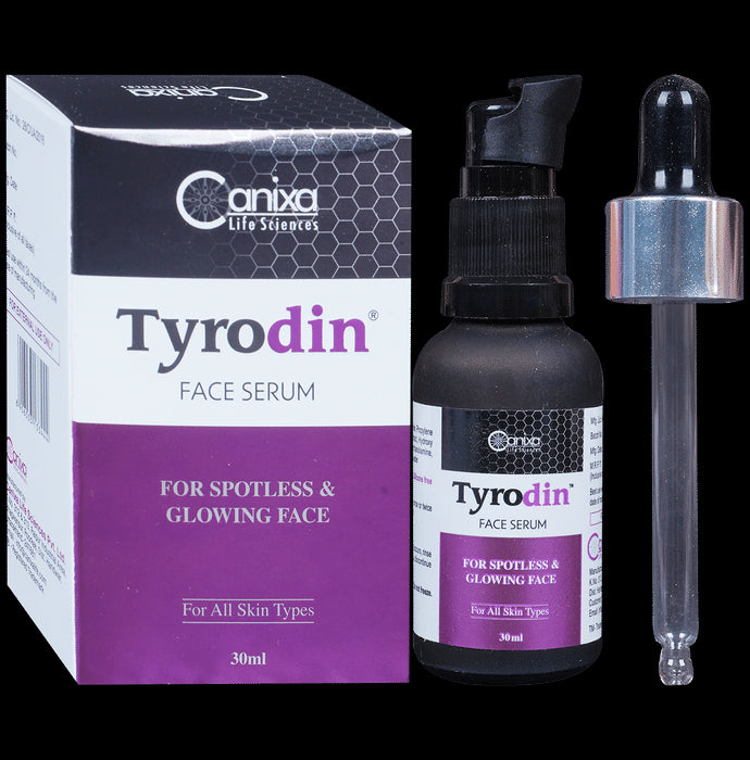 Tyrodin Face Serum for Spotless & Glowing Skin | For All Skin Types - Nibasu