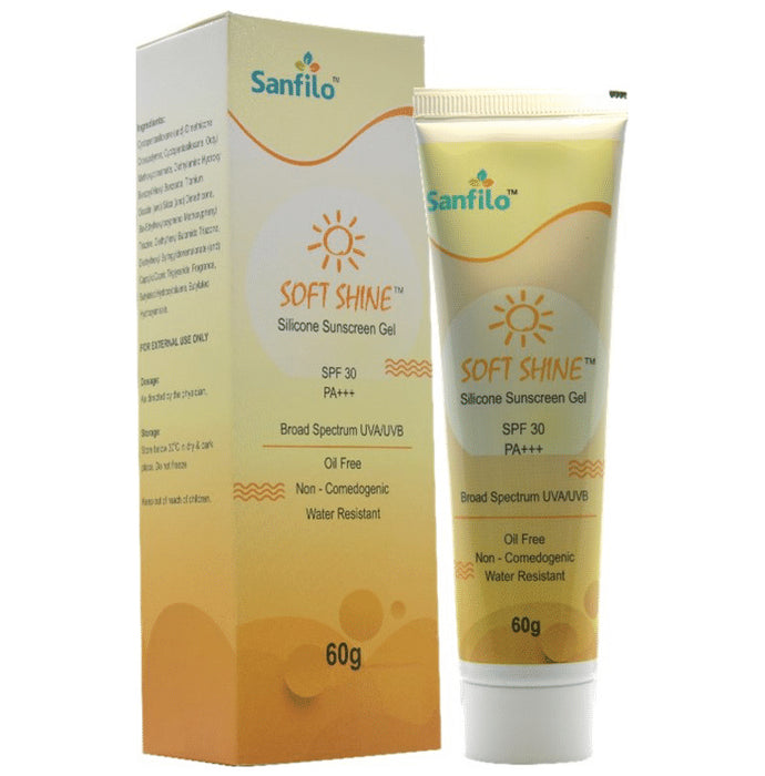 Soft Shine Silicone Sunscreen Gel SPF 30 PA+++ - Nibasu