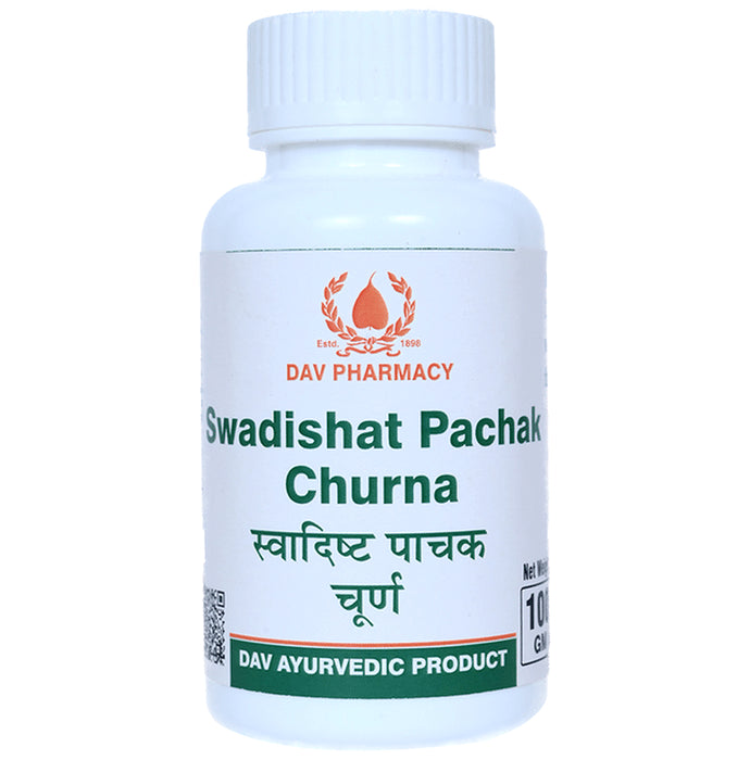 D.A.V. Pharmacy Swadishta Pachak Churna (100gm Each) - Nibasu