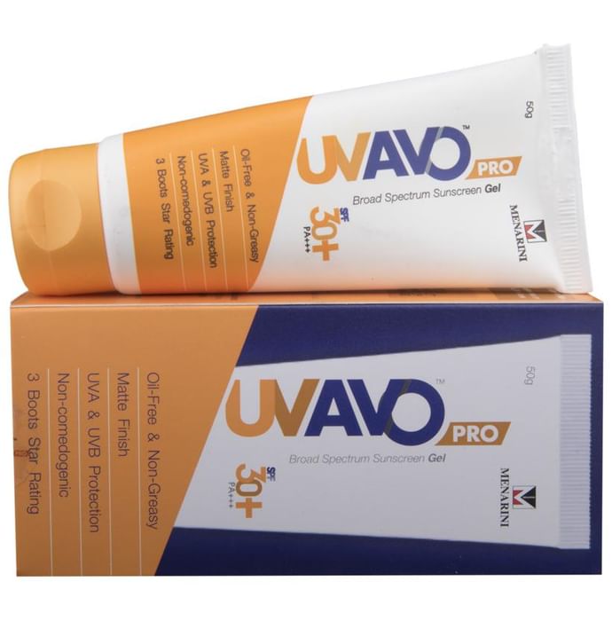 U.V. Avo Pro SPF 30+ Gel - Nibasu
