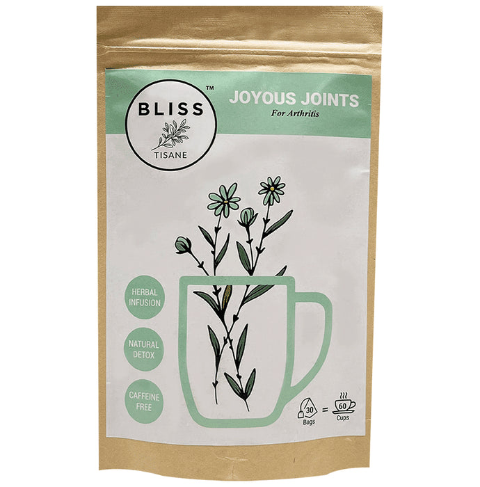 Bliss Tisane Herbal Tea for Arthritis | Joint Pain Relief | Bone Health | Arthritis Cure (2gm Each) - Nibasu