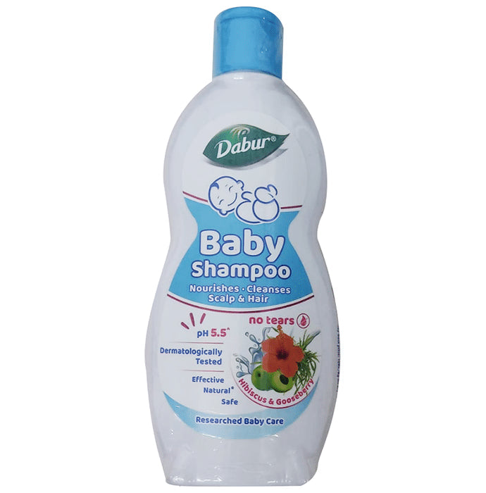 Dabur Baby Shampoo with Ayurvedic Herbs | For Baby's Delicate Hair & Scalp - Nibasu