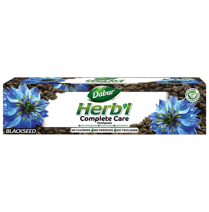 Dabur Complete Care Black Seed Herbal Toothpaste - Nibasu