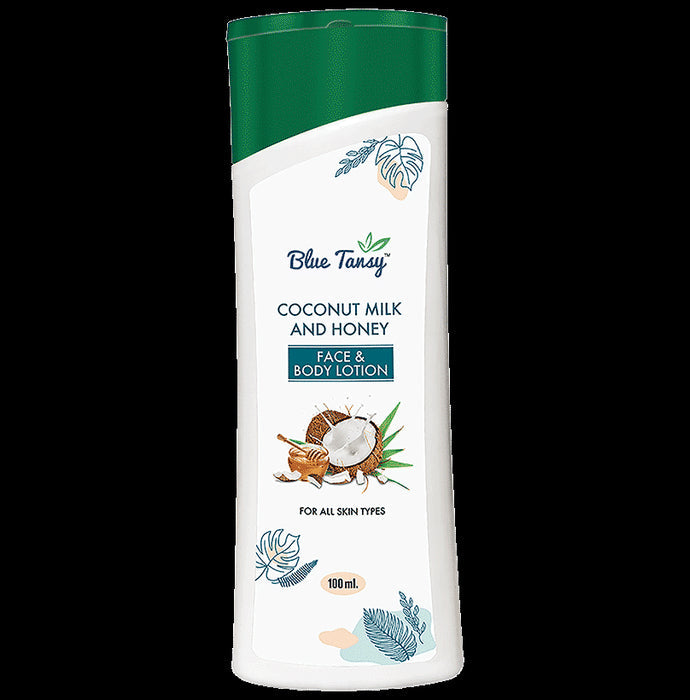 Blue Tansy Coconut Milk and Honey Face &Body Lotion - Nibasu