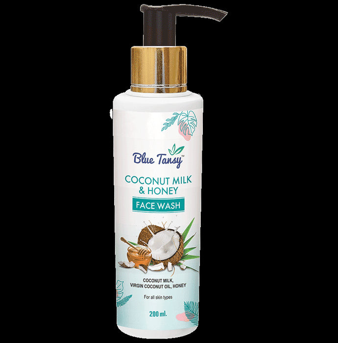 Blue Tansy Coconut Milk and Honey Face Wash - Nibasu