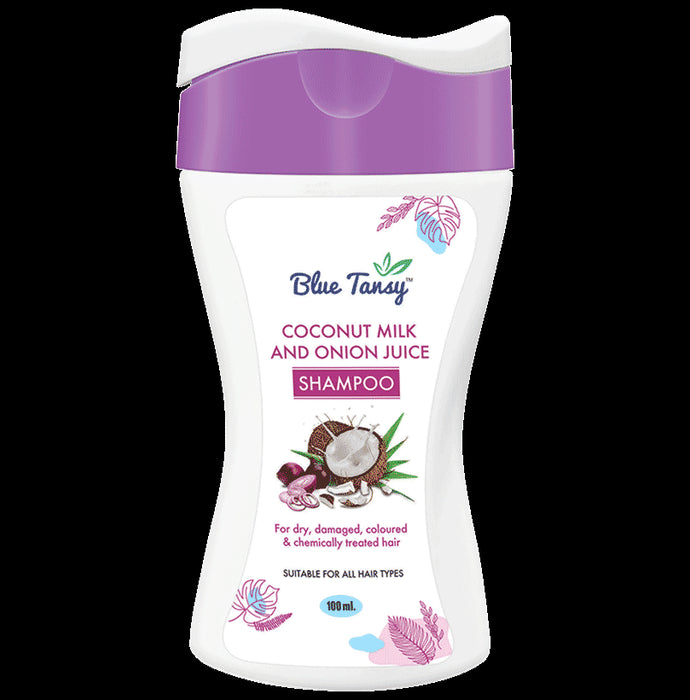 Blue Tansy Coconut Milk & Onion Juice Shampoo - Nibasu