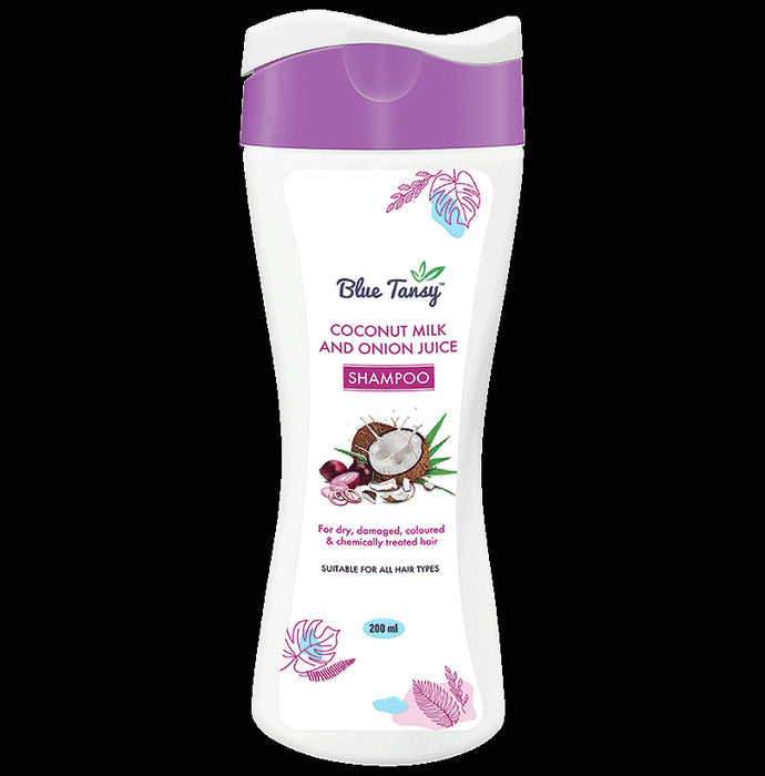 Blue Tansy Coconut Milk & Onion Juice Shampoo - Nibasu