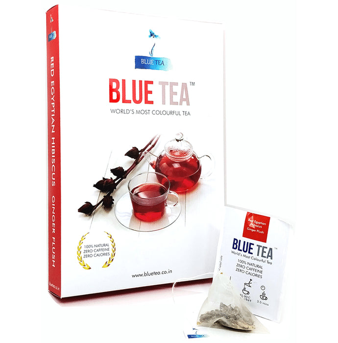 Blue Tea Egyptian Hibiscus Ginger Flush - Nibasu