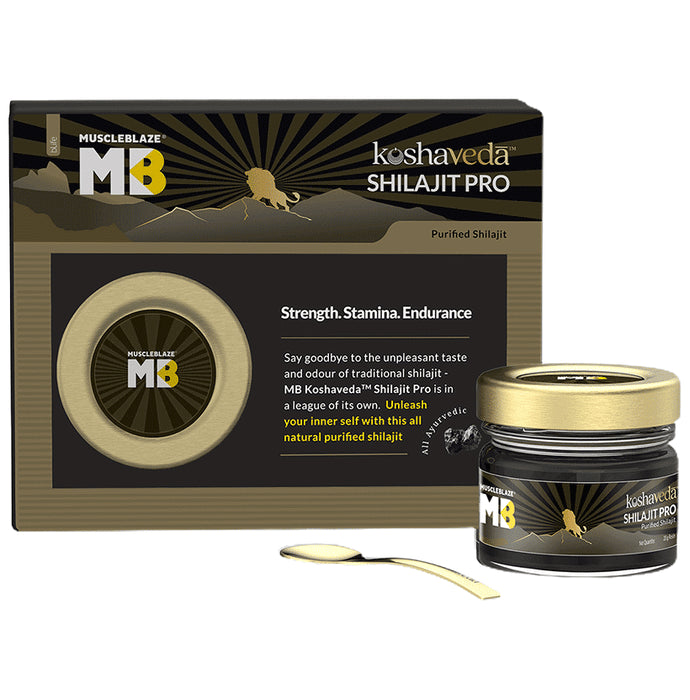 Muscleblaze Shilajit Pro - Nibasu