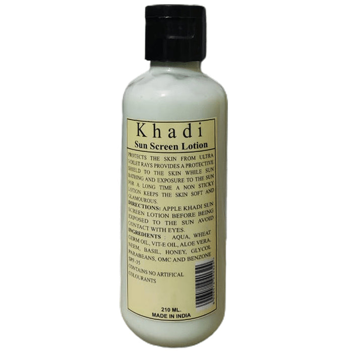 Khadi Herbal Sun Screen Lotion - Nibasu