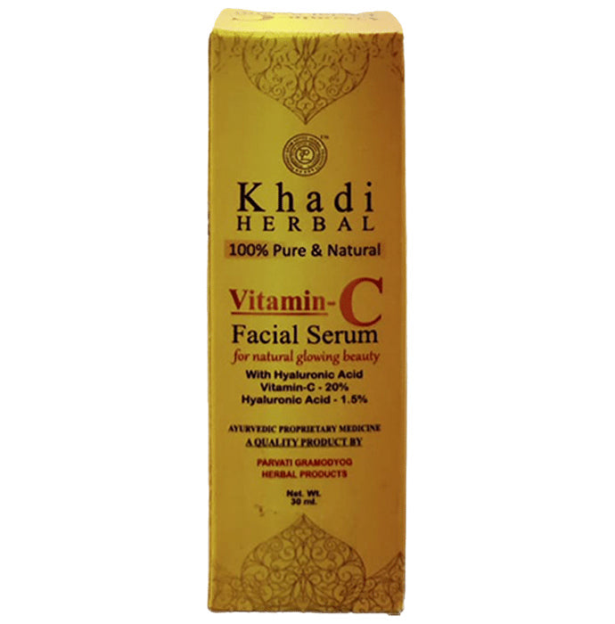 Khadi Herbal Vitamin-C Facial Serum - Nibasu