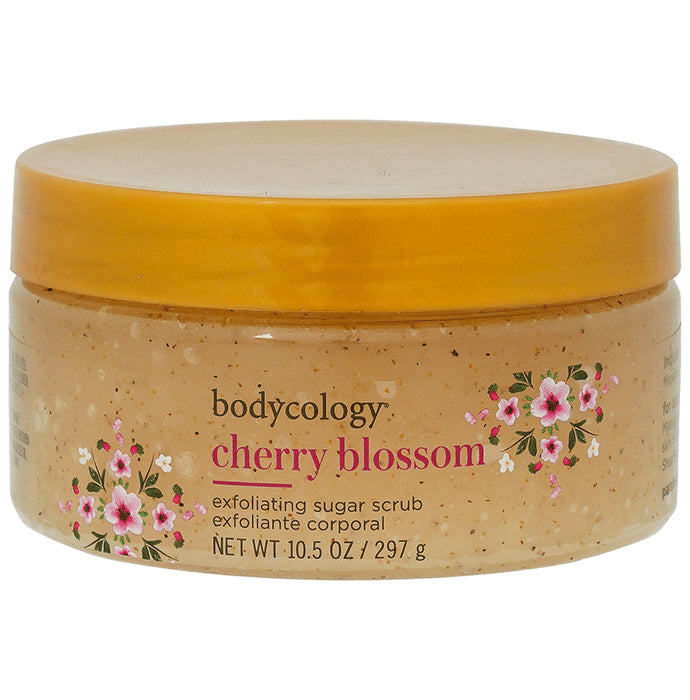 Bodycology Cherry Blossom Exfoliating Sugar Scrub - Nibasu