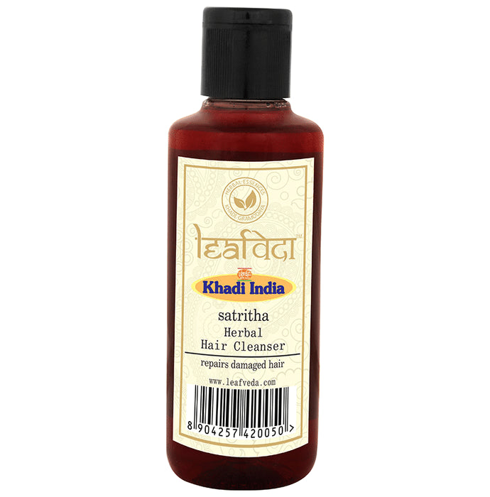 Khadi Leafveda Satritha Herbal Hair Cleanser - Nibasu