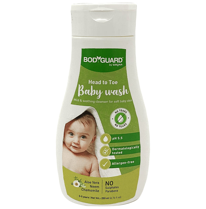 Bodyguard Head to Toe Baby Wash - Nibasu