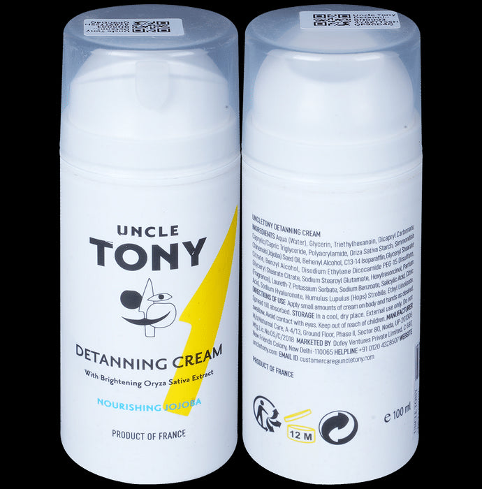 Uncle Tony Detanning Cream - Nibasu