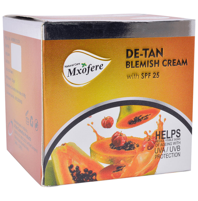 Mxofere De-Tan Blemish Cream with SPF 25 - Nibasu