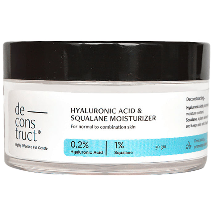Deconstruct Hyaluronic Acid & Squalane Moisturizer - Nibasu