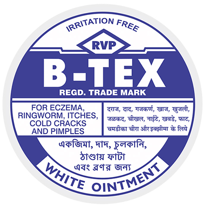 B-Tex White Ointment (14gm Each) - Nibasu