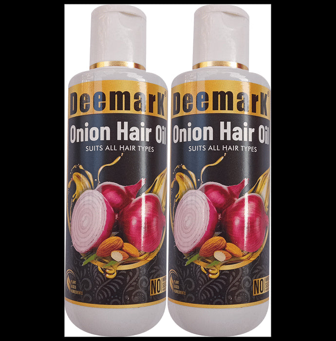 Deemark Onion Hair Oil (100ml Each) - Nibasu