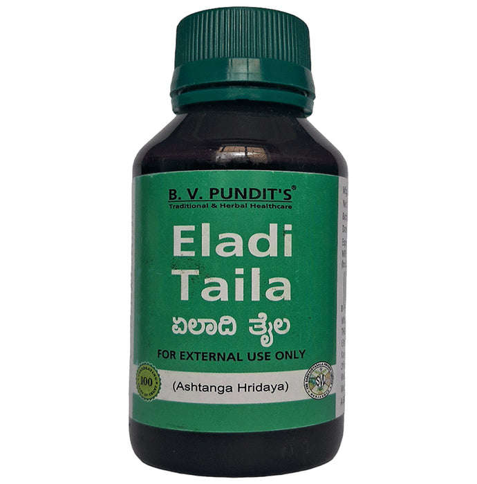 B. V. Pundit's Eladi Taila Oil - Nibasu