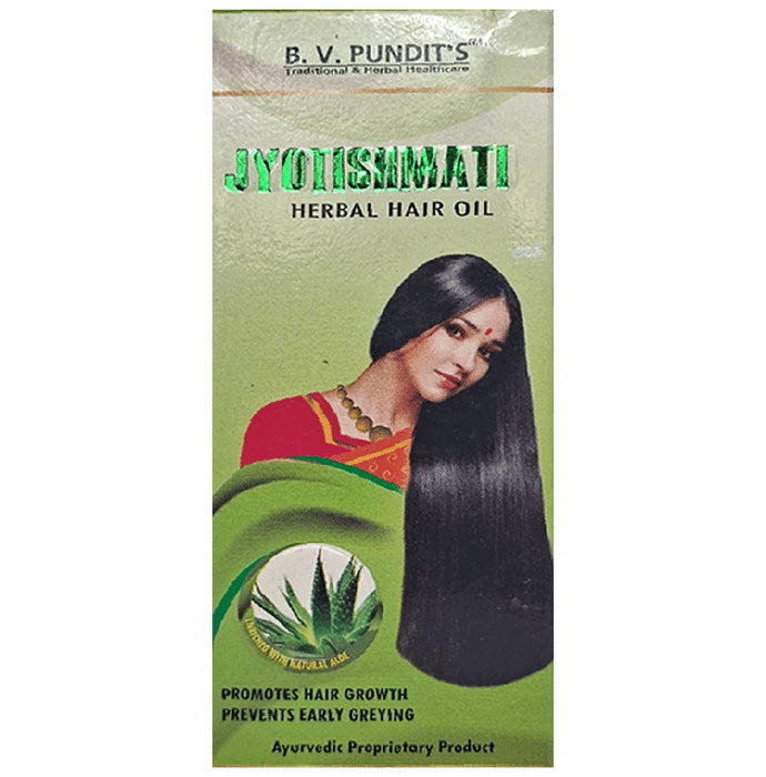 B. V. Pundit's Jyothishmathi Herbal Hair Oil - Nibasu