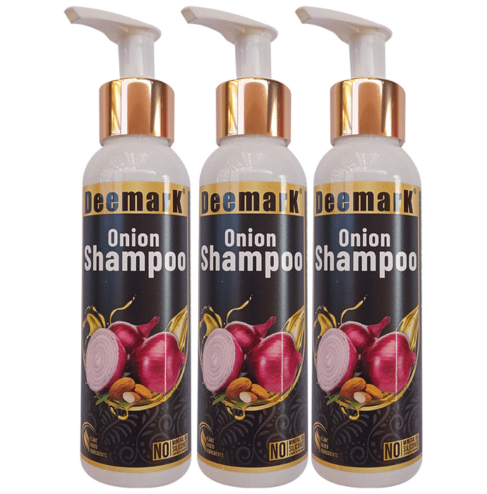 Deemark Onion Hair Shampoo (100ml Each) - Nibasu