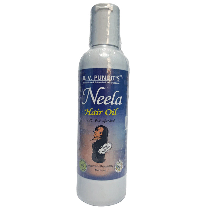B. V. Pundit's Neela Hair Oil - Nibasu