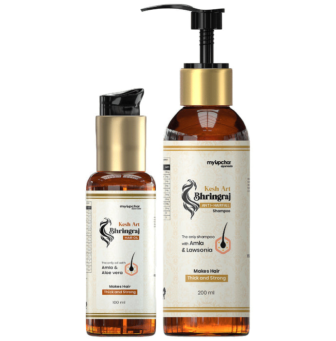 Myupchar Ayurveda Kesh Art Anti-Dandruff Kit - Nibasu
