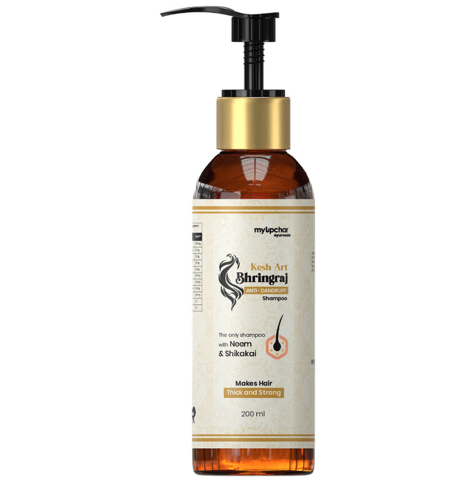Myupchar Ayurveda Kesh Art Bhringraj Anti-Dandruff Shampoo - Nibasu