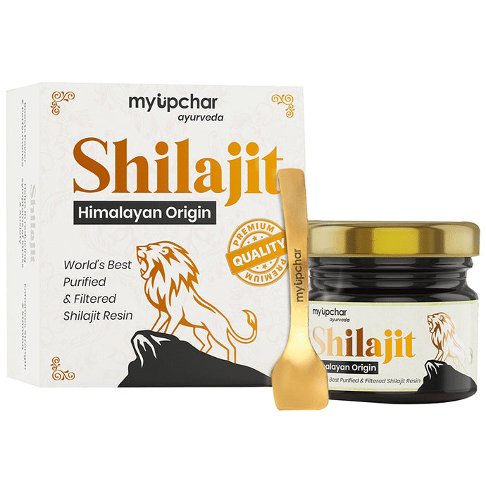 Myupchar Ayurveda Urjas Shilajit Resin - Nibasu