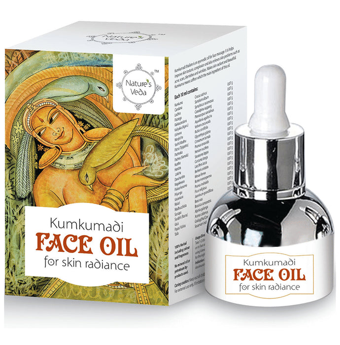 Nature's Veda Kumkumadi Face Oil - Nibasu