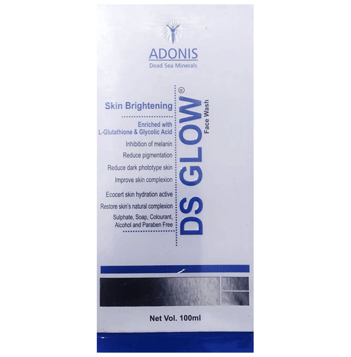 DS Glow Face Wash for Skin Brightening | Soap & Sulphate Free - Nibasu