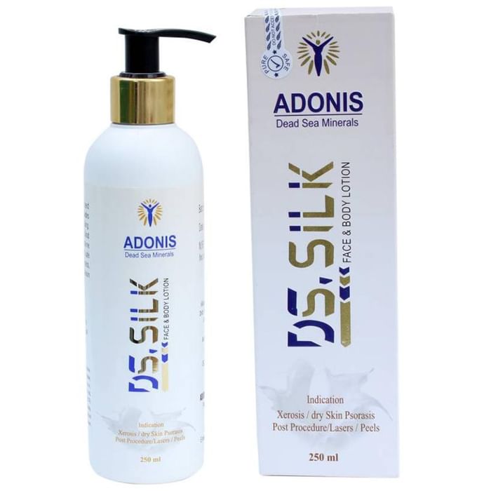 DS.Silk Face & Body Moisturising Lotion | Hydrates the Skin | Paraben-Free - Nibasu