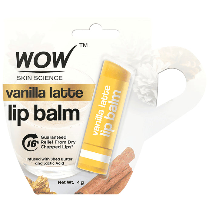 WOW Life Science Vanilla Latte Lip Balm - Nibasu