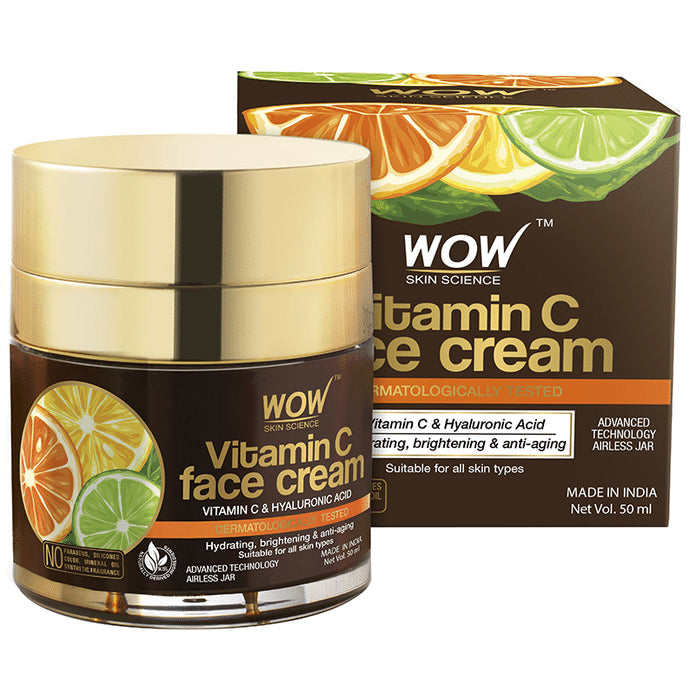 WOW Life Science Vitamin C Face Cream - Nibasu
