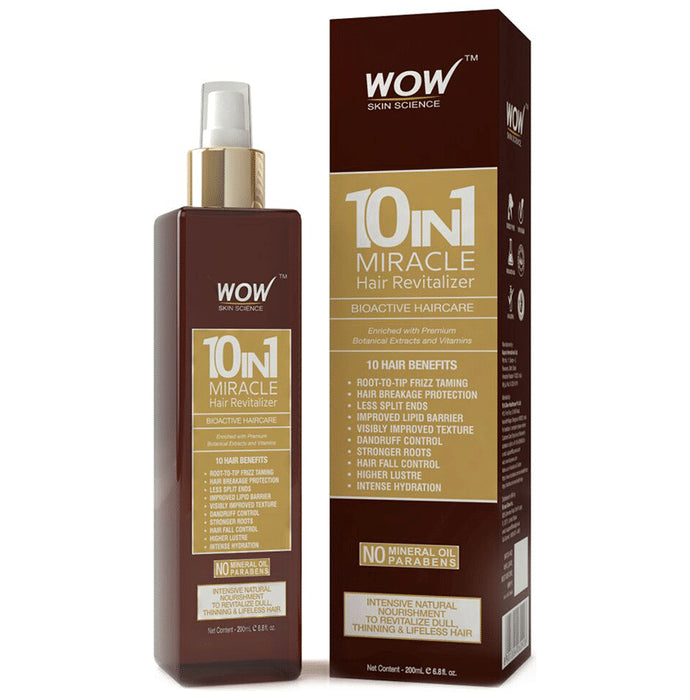 WOW Skin Science 10-In-1 Miracle Hair Revitalizer - Nibasu