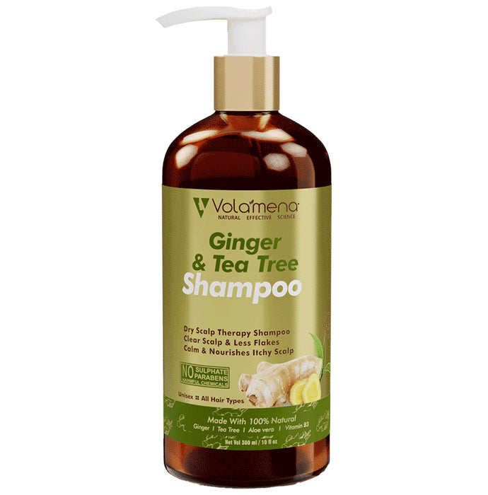 Volamena Ginger & Tea Tree Shampoo - Nibasu