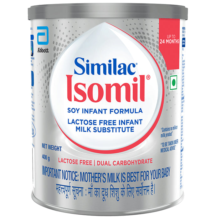 Similac Similac Isomil Soy Based Lactose Free Infant Formula (Up To 24 Months) - Nibasu