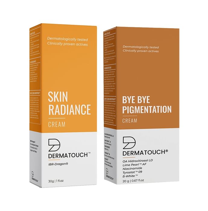 Combo Pack of Dermatouch Skin Radiance Cream 30gm & Dermatouch Bye Bye Pigmentation Cream 20gm - Nibasu