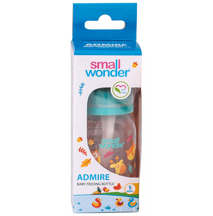 Small Wonder Admire Baby Feeding Bottle Small Green - Nibasu