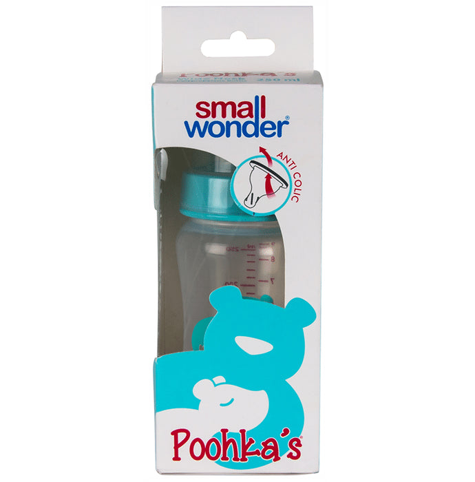 Small Wonder Poohka's Wide Mouth Feeding Bottle Green - Nibasu