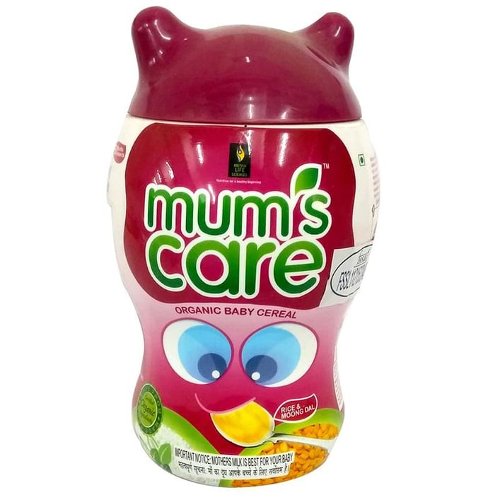 Mum's Care Organic Baby Cereal Rice and Moong Dal - Nibasu